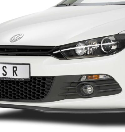 Lame de parechoc avant pour VW Scirocco III finition de base / préfacelift (2008-2014) - Fabriqué en ABS (6 finitions au choix)