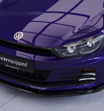 Lame de parechoc avant pour VW Scirocco III finition de base / facelift (2014-2017) - Fabriqué en ABS (6 finitions au choix)