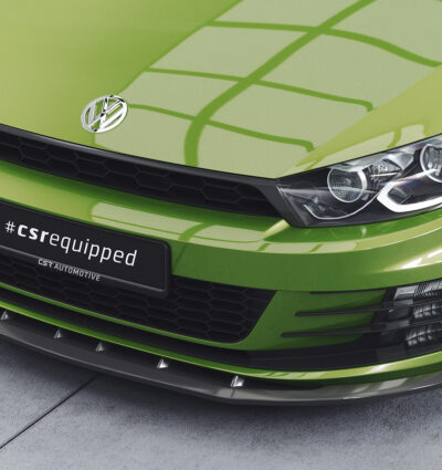 Lame de parechoc avant pour VW Scirocco III R-Line / facelift (2014-2017) - Fabriqué en ABS (6 finitions au choix)