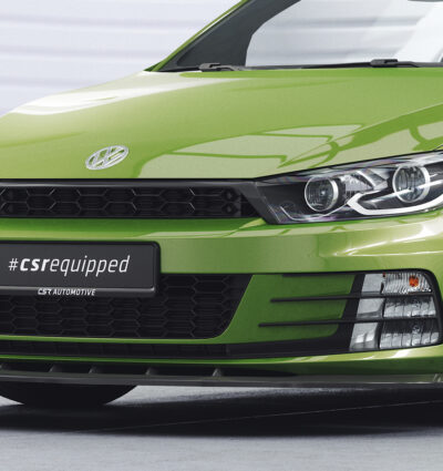 Lame de parechoc avant pour VW Scirocco III R-Line / facelift (2014-2017) - Fabriqué en ABS (6 finitions au choix)