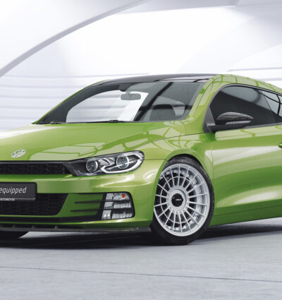 Lame de parechoc avant pour VW Scirocco III R-Line / facelift (2014-2017) - Fabriqué en ABS (6 finitions au choix)