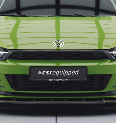Lame de parechoc avant pour VW Scirocco III R-Line / facelift (2014-2017) - Fabriqué en ABS (6 finitions au choix)