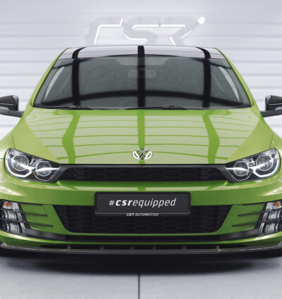Lame de parechoc avant pour VW Scirocco III R-Line / facelift (2014-2017) - Fabriqué en ABS (6 finitions au choix)
