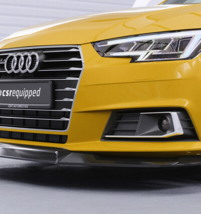 Lame de parechoc avant pour Audi A4 B9 (Typ 8W) préfacelift (2015-04/2019) - Fabriqué en ABS (6 finitions au choix)