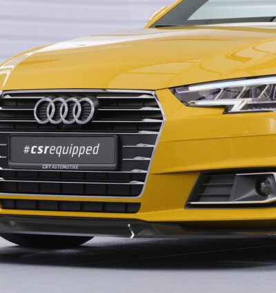 Lame de parechoc avant pour Audi A4 B9 (Typ 8W) préfacelift (2015-04/2019) - Fabriqué en ABS (6 finitions au choix)