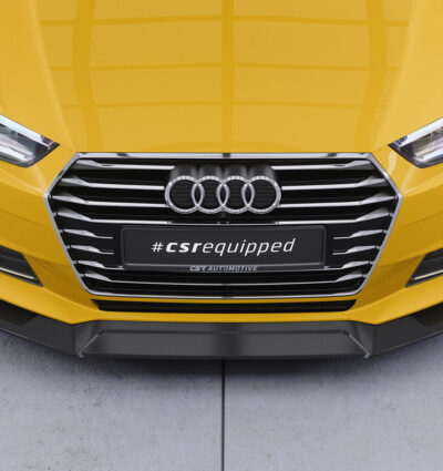 Lame de parechoc avant pour Audi A4 B9 (Typ 8W) préfacelift (2015-04/2019) - Fabriqué en ABS (6 finitions au choix)