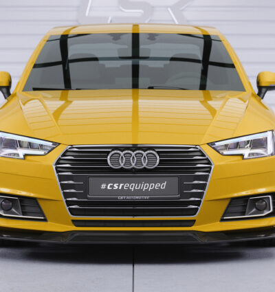 Lame de parechoc avant pour Audi A4 B9 (Typ 8W) préfacelift (2015-04/2019) - Fabriqué en ABS (6 finitions au choix)