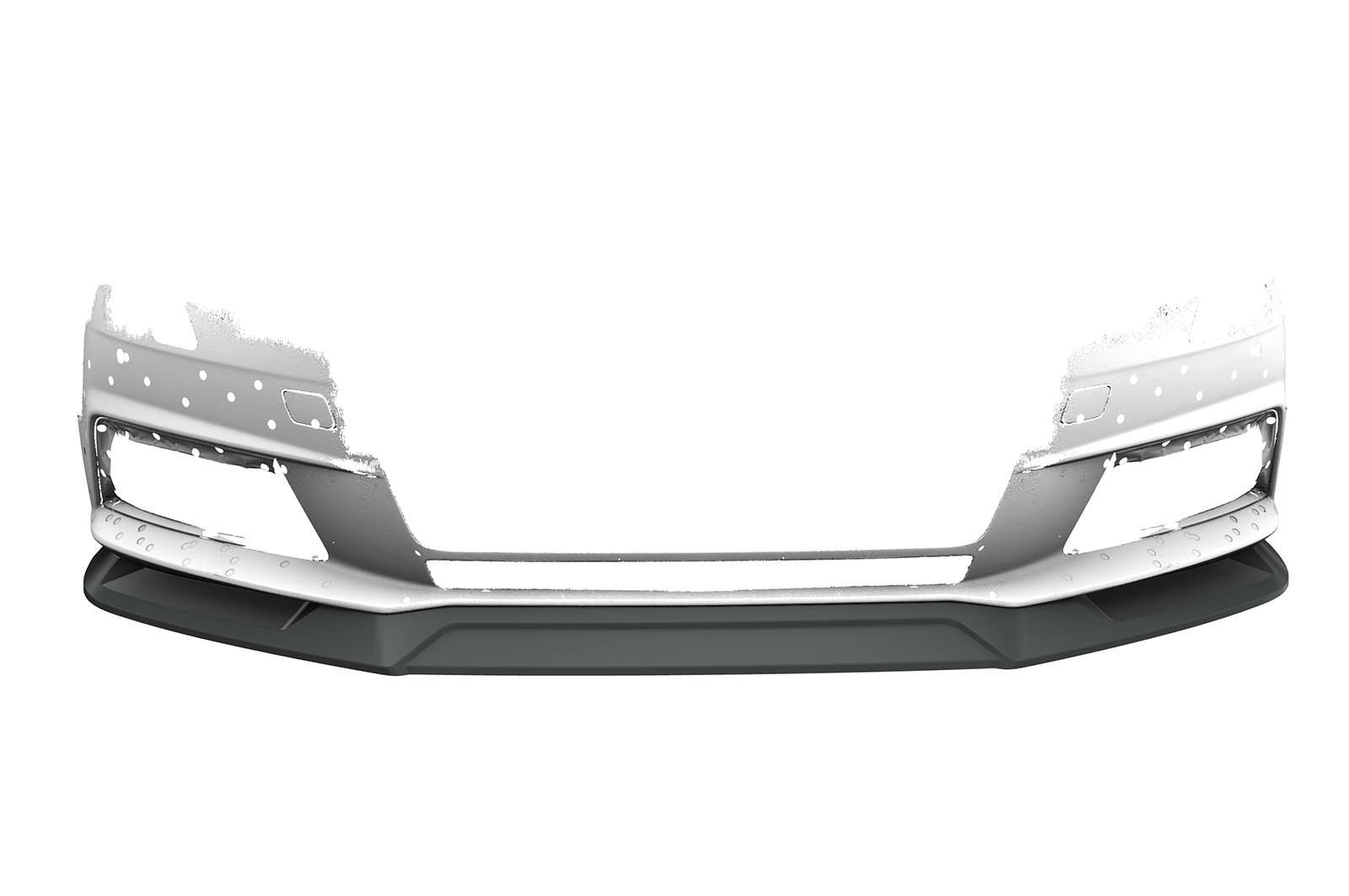 Lame de parechoc avant pour Audi A4 B9 (Typ 8W) préfacelift (2015-04/2019) - Fabriqué en ABS (6 finitions au choix)