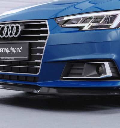 Lame de parechoc avant pour Audi A4 B9 (Typ 8W) préfacelift (2015-04/2019) - Fabriqué en ABS (6 finitions au choix)