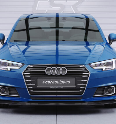 Lame de parechoc avant pour Audi A4 B9 (Typ 8W) préfacelift (2015-04/2019) - Fabriqué en ABS (6 finitions au choix)