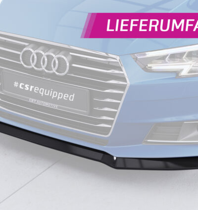 Lame de parechoc avant pour Audi A4 B9 (Typ 8W) préfacelift (2015-04/2019) - Fabriqué en ABS (6 finitions au choix)