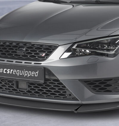 Lame de parechoc avant pour Seat Leon 3 (Typ 5F) FR préfacelift (03/2014-12/2016) - Fabriqué en ABS (6 finitions au choix)