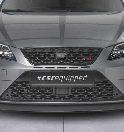 Lame de parechoc avant pour Seat Leon 3 (Typ 5F) FR préfacelift (03/2014-12/2016) - Fabriqué en ABS (6 finitions au choix)