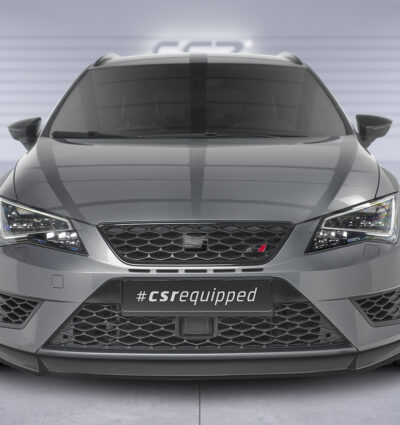 Lame de parechoc avant pour Seat Leon 3 (Typ 5F) FR préfacelift (03/2014-12/2016) - Fabriqué en ABS (6 finitions au choix)
