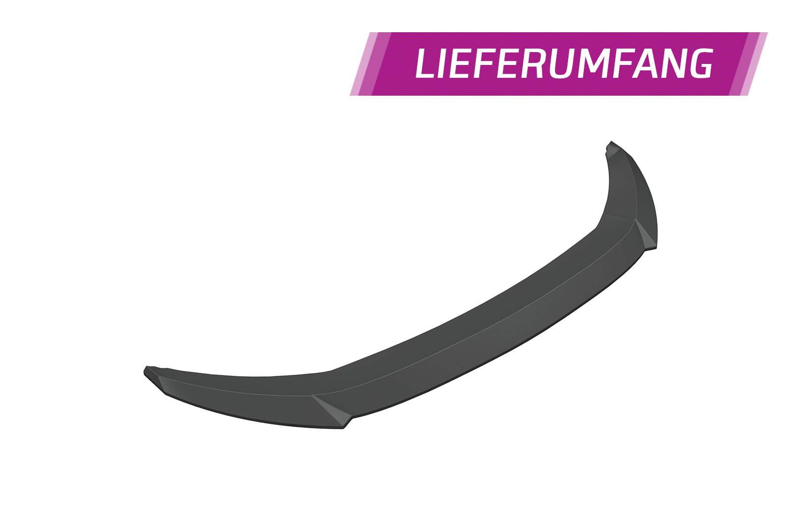 Lame de parechoc avant pour Seat Leon 3 (Typ 5F) FR préfacelift (03/2014-12/2016) - Fabriqué en ABS (6 finitions au choix)