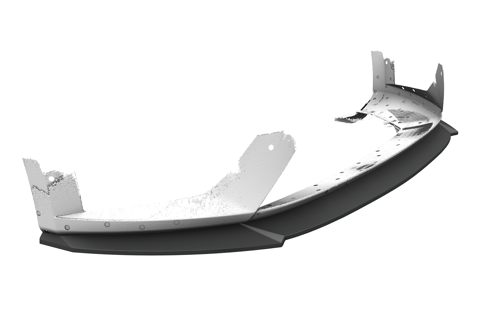 Lame de parechoc avant pour Seat Leon 3 (Typ 5F) FR préfacelift (03/2014-12/2016) - Fabriqué en ABS (6 finitions au choix)