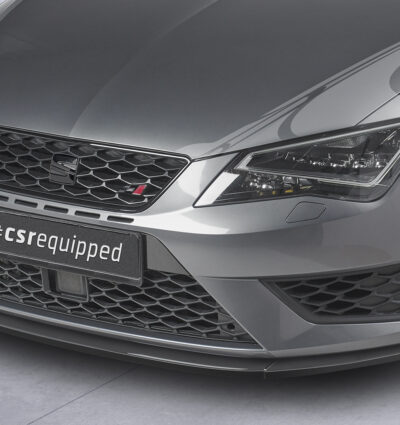 Lame de parechoc avant pour Seat Leon 3 (Typ 5F) FR préfacelift (03/2014-12/2016) - Fabriqué en ABS (6 finitions au choix)