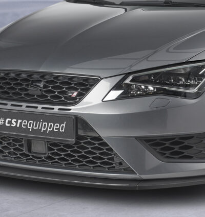 Lame de parechoc avant pour Seat Leon 3 (Typ 5F) FR préfacelift (03/2014-12/2016) - Fabriqué en ABS (6 finitions au choix)
