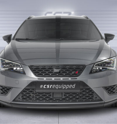 Lame de parechoc avant pour Seat Leon 3 (Typ 5F) FR préfacelift (03/2014-12/2016) - Fabriqué en ABS (6 finitions au choix)