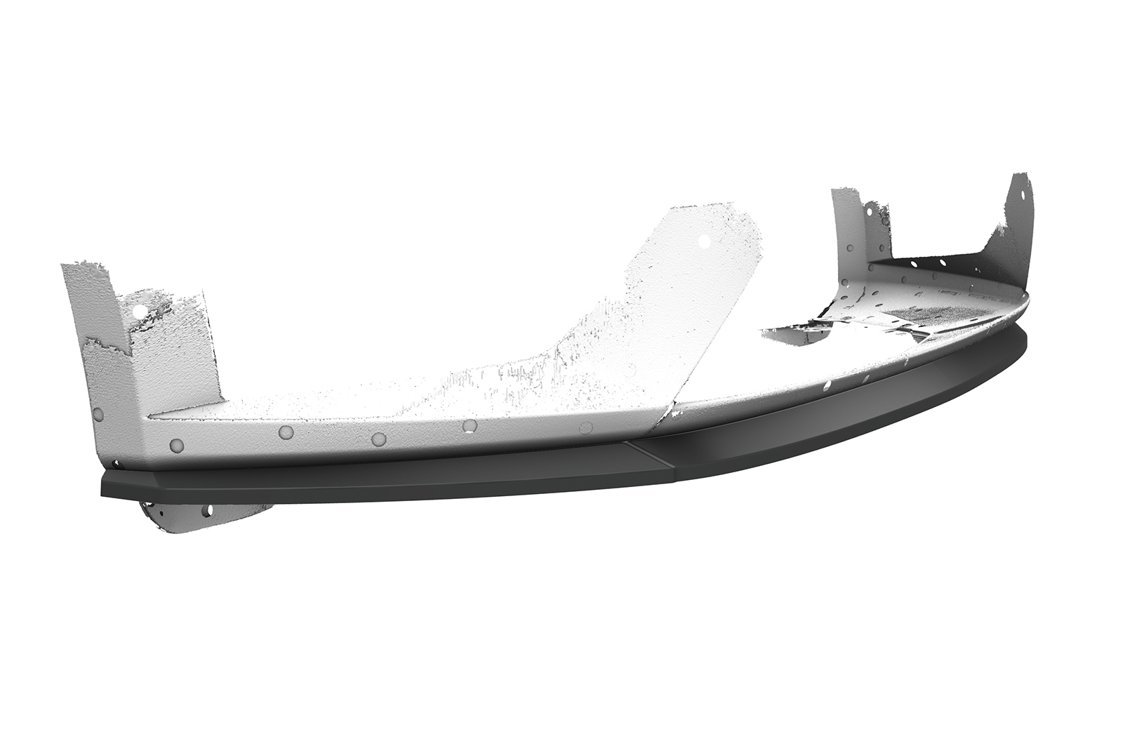 Lame de parechoc avant pour Seat Leon 3 (Typ 5F) FR préfacelift (03/2014-12/2016) - Fabriqué en ABS (6 finitions au choix)