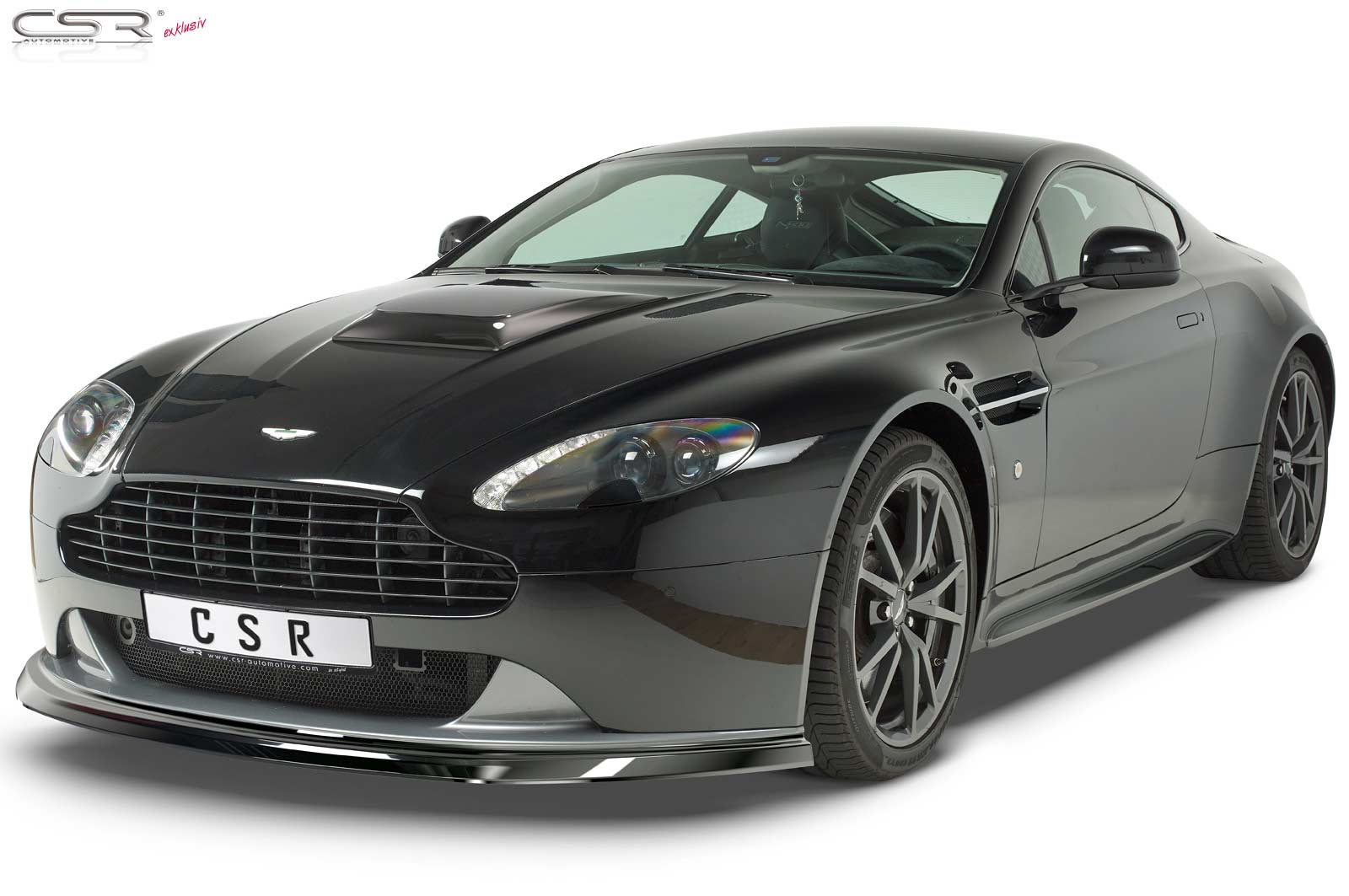 Lame de parechoc avant pour Aston Martin Vantage V8 et V12 (2008-2017) - Fabriqué en ABS (6 finitions au choix)