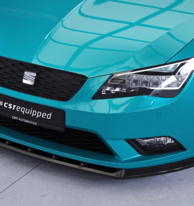 Lame de parechoc avant pour Seat Leon 3 Typ 5F toutes carrosseries (préfacelift) (2012-12/2016) - Fabriqué en ABS (6 finitions au choix)