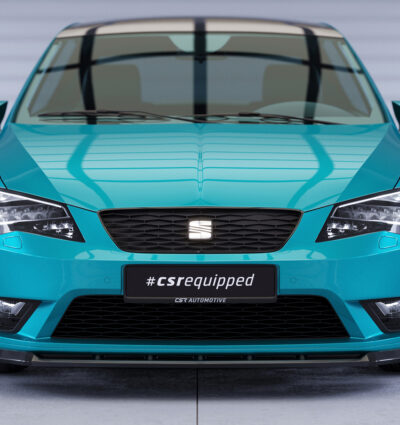 Lame de parechoc avant pour Seat Leon 3 Typ 5F toutes carrosseries (préfacelift) (2012-12/2016) - Fabriqué en ABS (6 finitions au choix)
