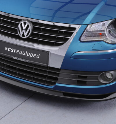 Lame de parechoc avant pour VW Touran I (Typ 1T) 1. facelift (2006-2010) - Fabriqué en ABS (6 finitions au choix)