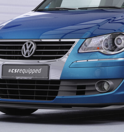 Lame de parechoc avant pour VW Touran I (Typ 1T) 1. facelift (2006-2010) - Fabriqué en ABS (6 finitions au choix)