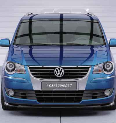 Lame de parechoc avant pour VW Touran I (Typ 1T) 1. facelift (2006-2010) - Fabriqué en ABS (6 finitions au choix)