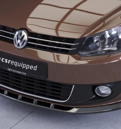 Lame de parechoc avant pour VW Touran I (Typ 1T) 2. facelift (2010-2015) - Fabriqué en ABS (6 finitions au choix)