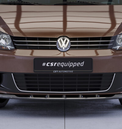 Lame de parechoc avant pour VW Touran I (Typ 1T) 2. facelift (2010-2015) - Fabriqué en ABS (6 finitions au choix)