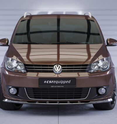 Lame de parechoc avant pour VW Touran I (Typ 1T) 2. facelift (2010-2015) - Fabriqué en ABS (6 finitions au choix)