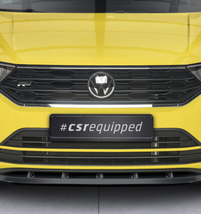 Lame de parechoc avant pour VW T-Roc (A1) R-Line (préfacelift) (2017-2021) - Fabriqué en ABS (6 finitions au choix)