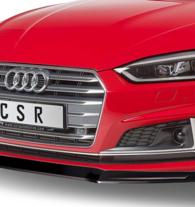 Lame de parechoc avant pour Audi A5 (Typ F5) S-Line / S5 (Typ F5) préfacelift (06/2016-2019) - Fabriqué en ABS (6 finitions au choix)