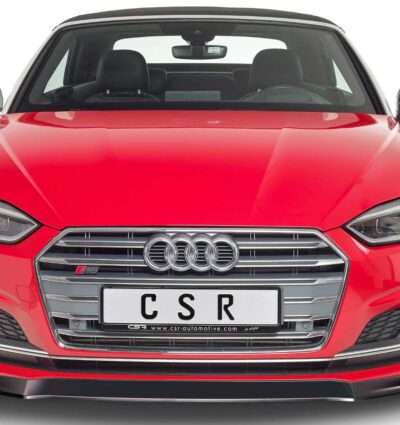 Lame de parechoc avant pour Audi A5 (Typ F5) S-Line / S5 (Typ F5) préfacelift (06/2016-2019) - Fabriqué en ABS (6 finitions au choix)