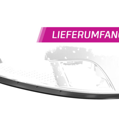 Lame de parechoc avant pour Seat Ibiza III (Typ 6L) facelift (2006-2008) - Fabriqué en ABS (6 finitions au choix)