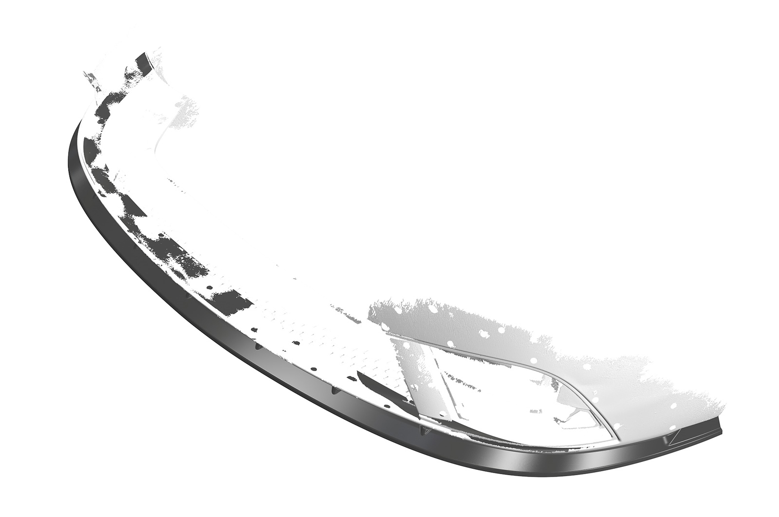 Lame de parechoc avant pour Seat Ibiza III (Typ 6L) facelift (2006-2008) - Fabriqué en ABS (6 finitions au choix)