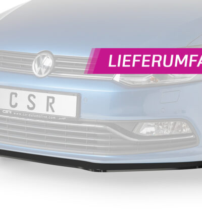 Lame de parechoc avant pour VW Polo V (Typ 6R) GTI (préfacelift) (2009-2014) - Fabriqué en ABS (6 finitions au choix)