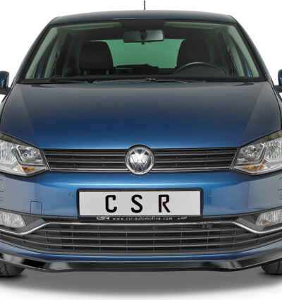 Lame de parechoc avant pour VW Polo V (Typ 6R) GTI (préfacelift) (2009-2014) - Fabriqué en ABS (6 finitions au choix)