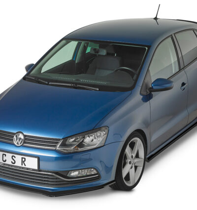 Lame de parechoc avant pour VW Polo V (Typ 6R) GTI (préfacelift) (2009-2014) - Fabriqué en ABS (6 finitions au choix)