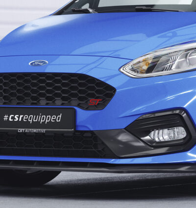 Lame de parechoc avant pour Ford Fiesta MK8 ST-Line / ST (depuis 2017) - Fabriqué en ABS (6 finitions au choix)