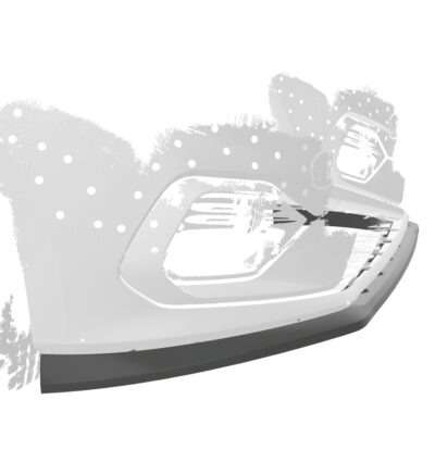 Lame de parechoc avant pour Ford Fiesta MK8 ST-Line / ST (depuis 2017) - Fabriqué en ABS (6 finitions au choix)