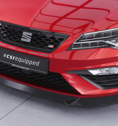 Lame de parechoc avant pour Seat Leon 3 (Typ 5F) FR facelift (depuis 2017) - Fabriqué en ABS (6 finitions au choix)