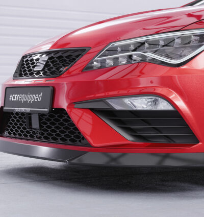 Lame de parechoc avant pour Seat Leon 3 (Typ 5F) FR facelift (depuis 2017) - Fabriqué en ABS (6 finitions au choix)