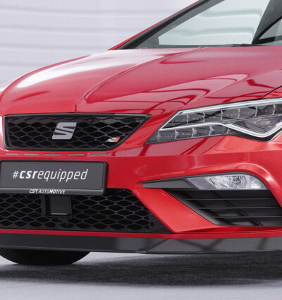 Lame de parechoc avant pour Seat Leon 3 (Typ 5F) FR facelift (depuis 2017) - Fabriqué en ABS (6 finitions au choix)