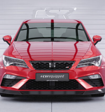Lame de parechoc avant pour Seat Leon 3 (Typ 5F) FR facelift (depuis 2017) - Fabriqué en ABS (6 finitions au choix)