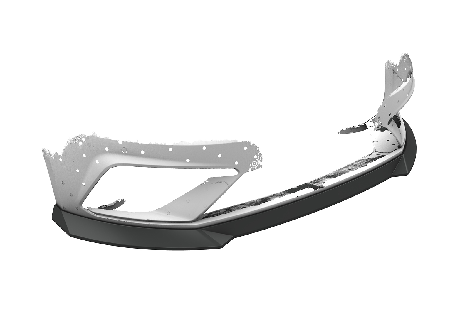 Lame de parechoc avant pour Seat Leon 3 (Typ 5F) FR facelift (depuis 2017) - Fabriqué en ABS (6 finitions au choix)