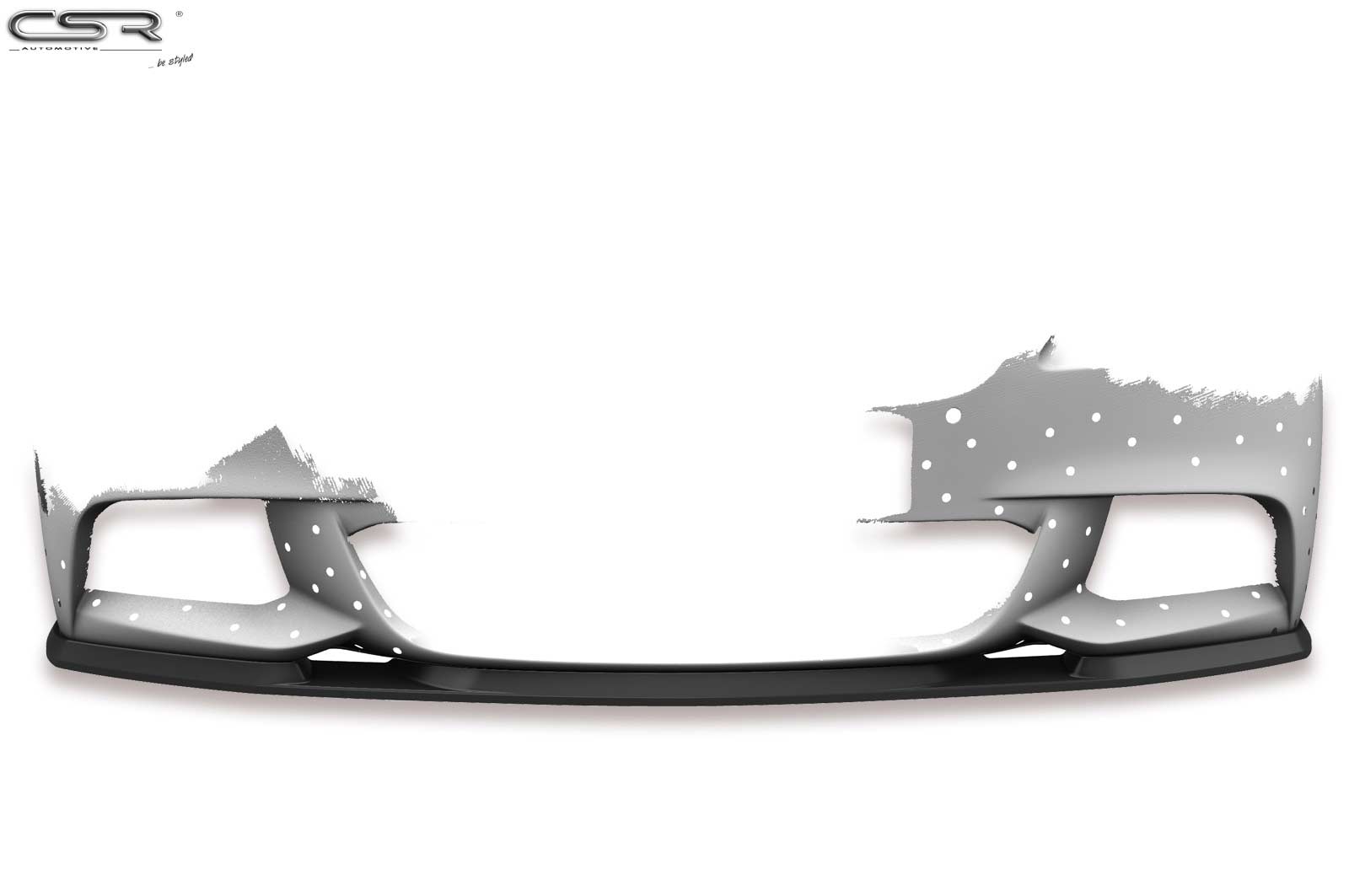 Lame de parechoc avant pour BMW Série 5 F10 / F11 berline / break (depuis 01/2010) - Fabriqué en ABS (6 finitions au choix)