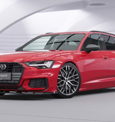 Lame de parechoc avant pour Audi A6 C8 Typ (4K / F2) toutes carrosseries (2019-2023) - Fabriqué en ABS (6 finitions au choix)